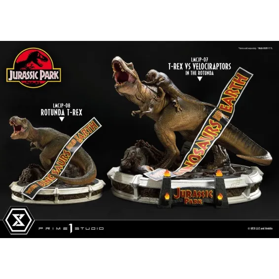 Figura Prime 1 Jurassic Park - 1/6 Rotunda T-Rex 19