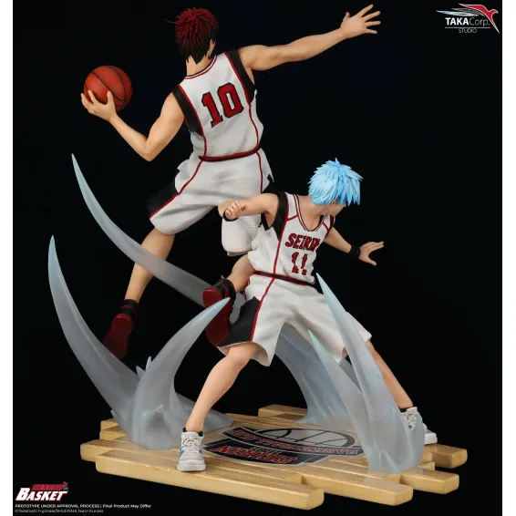 Figura Kuroko's Basketball - Kuroko & Kagami White Version 4