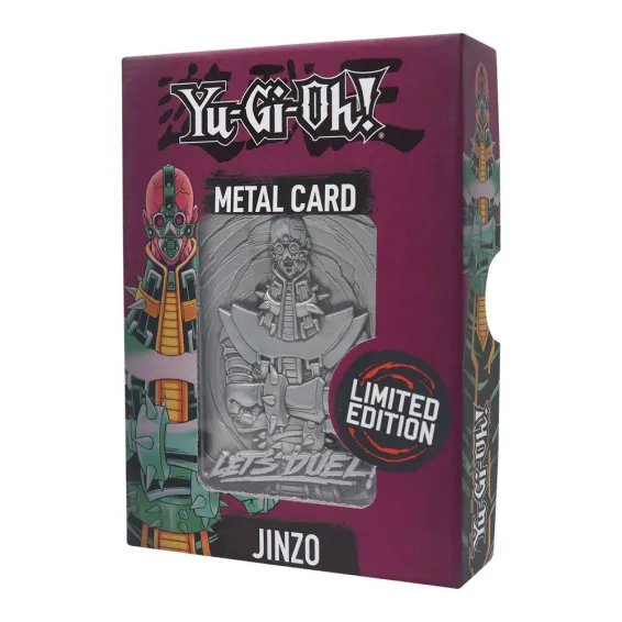 Yu-Gi-Oh! - Replica de carta Jinzo Limited Edition 2