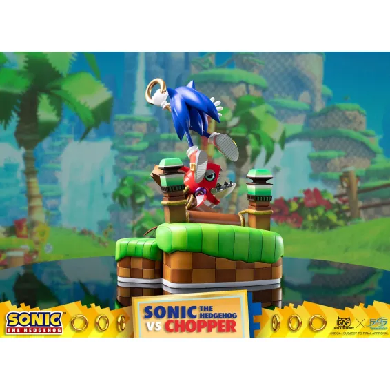 Sonic Generations - Sonic The Hedgehog vs Chopper Diorama First 4 Figures - 6