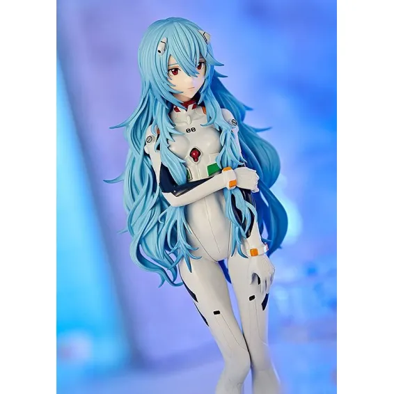 Rebuild of Evangelion - Pop Up Parade - Figura Rei Ayanami Long Hair Ver. PREPEDIDO Good Smile Company - 4