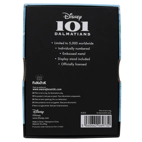 Disney 101 dálmatas - Lingote Pongo Limited Edition 4