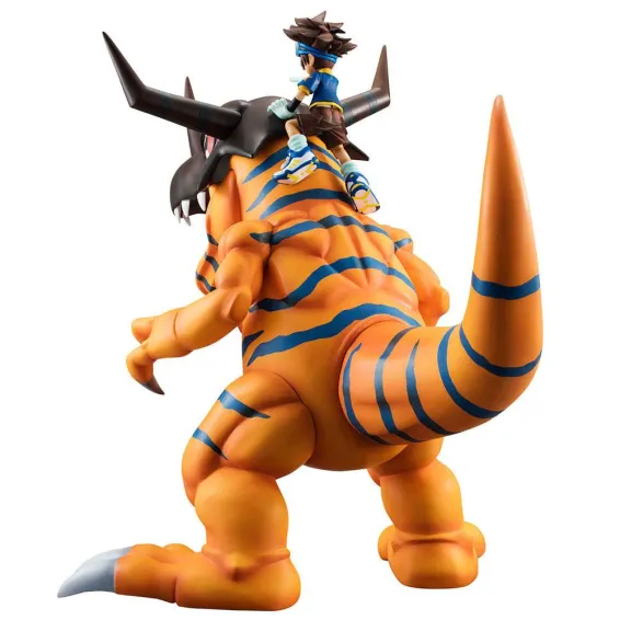 Digimon Adventure - G.E.M. Series Greymon & Taichi Megahouse figure 4