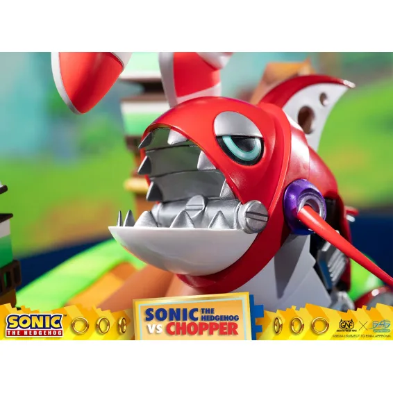 Sonic Generations - Sonic The Hedgehog vs Chopper Diorama First 4 Figures - 13