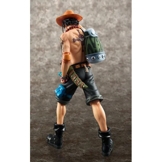 Figurine Megahouse One Piece - Portrait of Pirates Excellent Model NEO-DX Portgas D. Ace 10th Limited Ver. 6