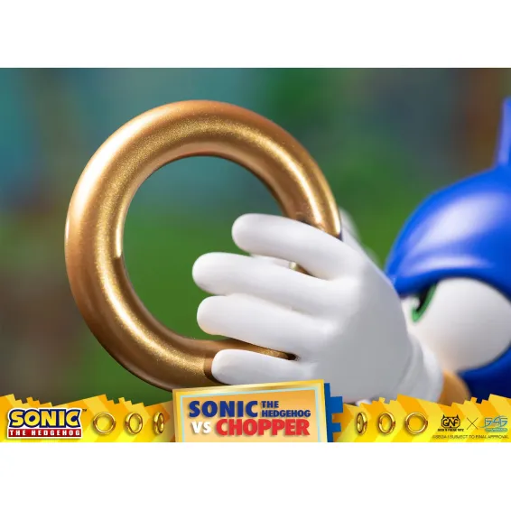 Sonic Generations - Sonic The Hedgehog vs Chopper Diorama First 4 Figures - 17