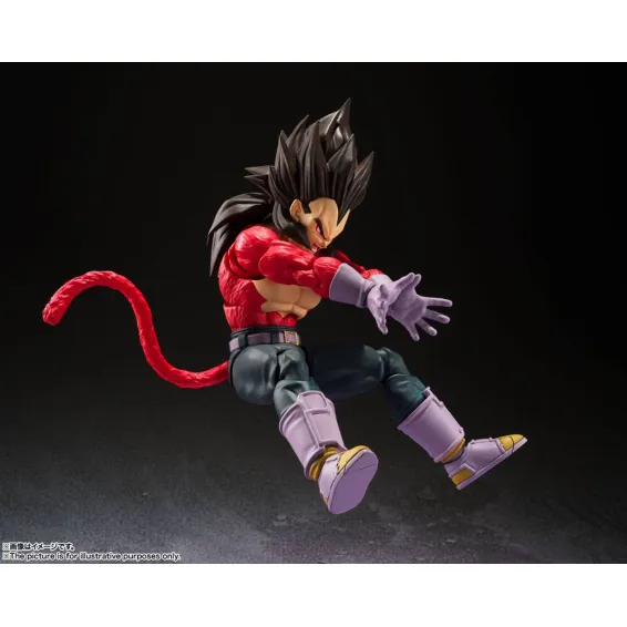 Dragon Ball GT - S.H. Figuarts - Figura Super Saiyan 4 Vegeta Tamashii Nations - 5