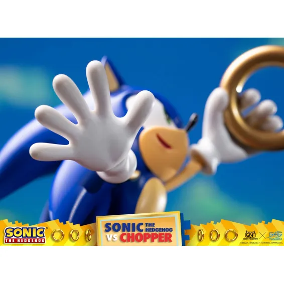 Sonic Generations - Sonic The Hedgehog vs Chopper Diorama First 4 Figures - 23