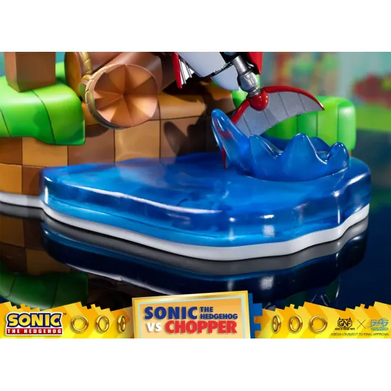 Sonic Generations - Sonic The Hedgehog vs Chopper Diorama First 4 Figures - 26