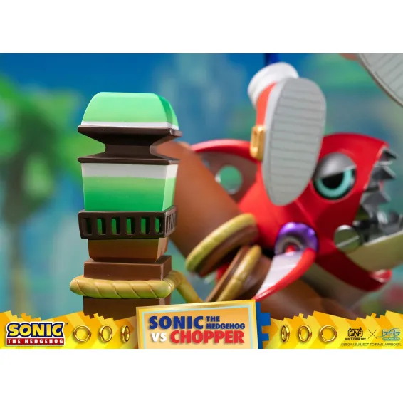 Sonic Generations - Sonic The Hedgehog vs Chopper Diorama First 4 Figures - 28