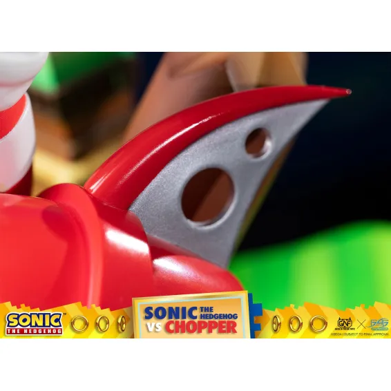Sonic Generations - Sonic The Hedgehog vs Chopper Diorama First 4 Figures - 30