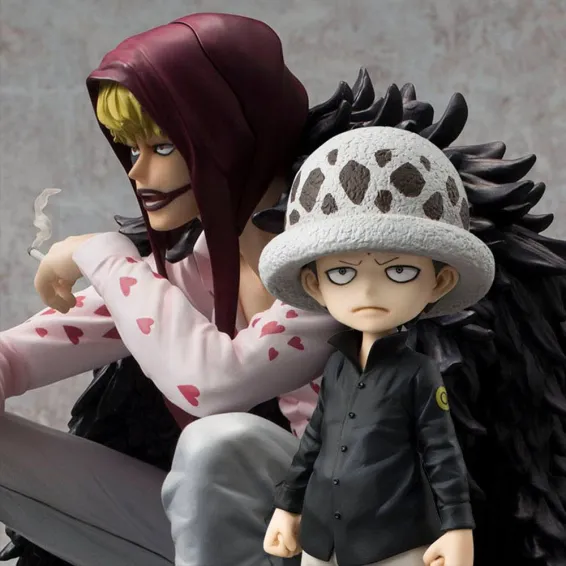 One Piece - Portrait of Pirates Excellent Model Limited - Figurine Corazon & Law Limited Edition Megahouse - 2