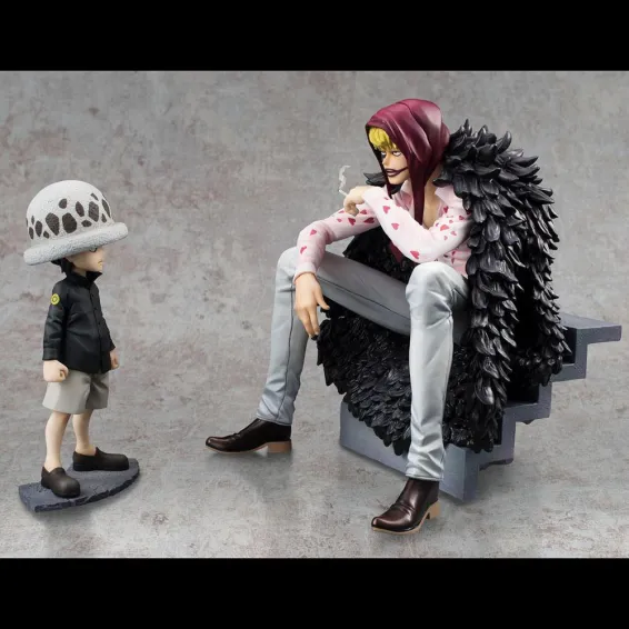 One Piece - Portrait of Pirates Excellent Model Limited P.O.P. Corazon & Law Limited Edition Megahouse figure 3