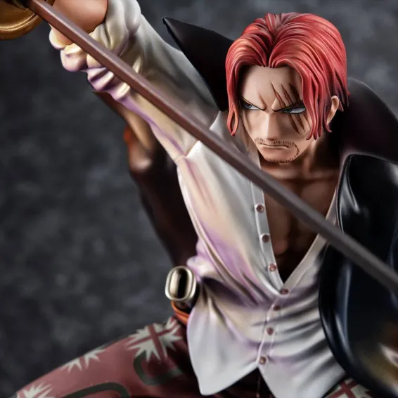 Figura Megahouse One Piece - Portrait of Pirates Playback Memories Red-haired Shanks 9