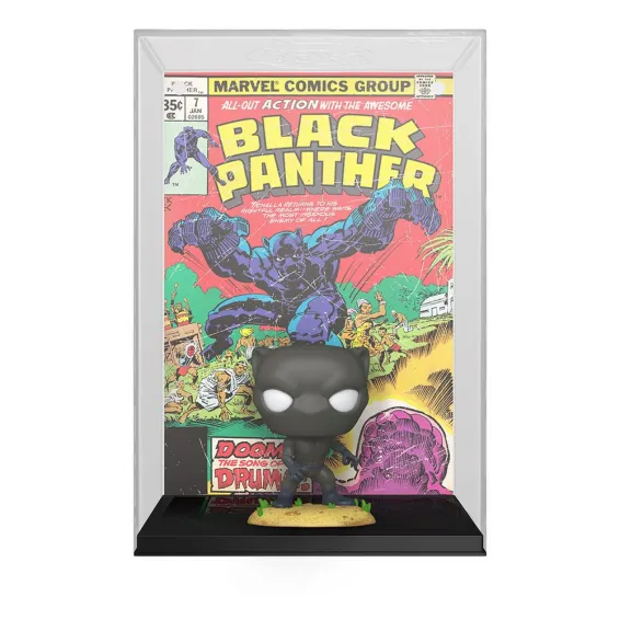 Figura Funko Marvel - Comic Cover Black Panther POP! 3