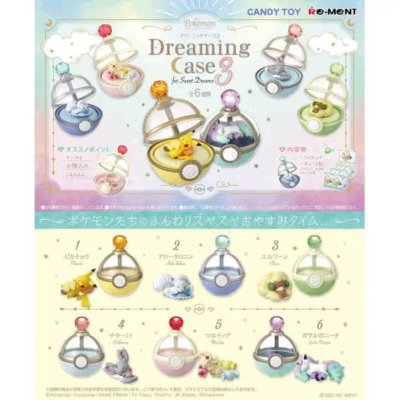 Pokémon - Dreaming Case For Sweet Dreams Vol. 3 - Figura Mystery Pokémon
