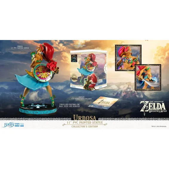 The Legend of Zelda Breath of the Wild - Urbosa Collector Edition Figure First 4 Figures 18