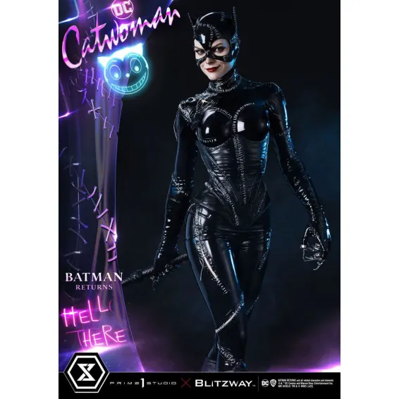 DC Comics Batman Returns - Figura 1/3 Catwoman Bonus Version Prime 1 Blitzway 10