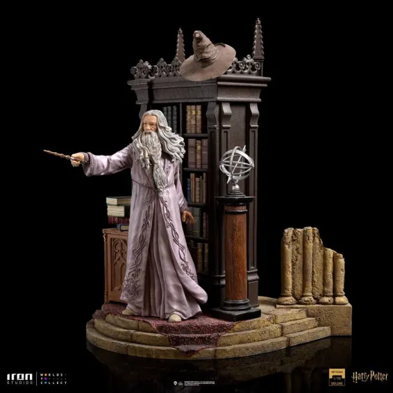 Harry Potter - Deluxe Art Scale 1/10 - Albus Dumbledore Figure Iron Studios 3