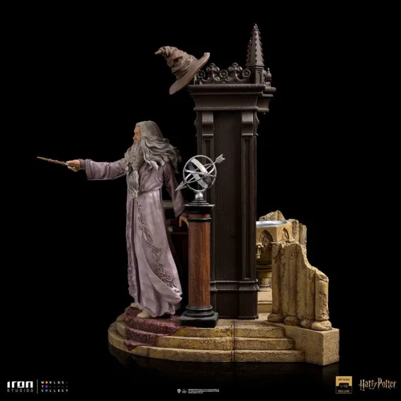 Harry Potter - Deluxe Art Scale 1/10 - Figura Albus Dumbledore Iron Studios 4