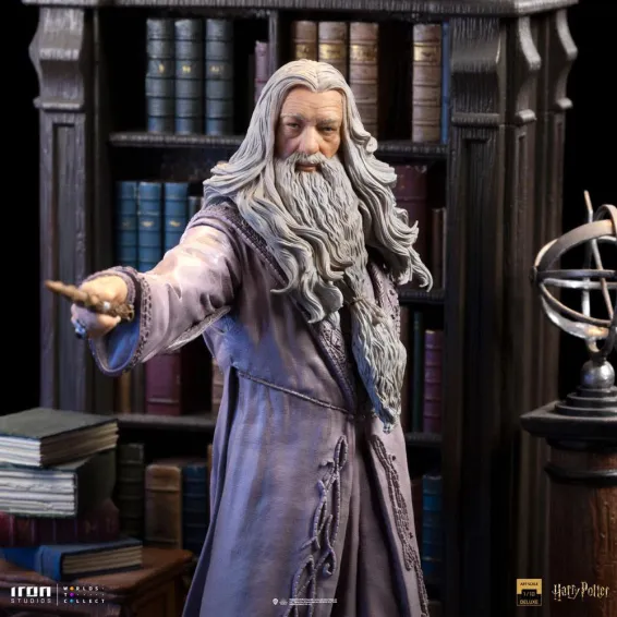 Harry Potter - Deluxe Art Scale 1/10 - Albus Dumbledore Figure Iron Studios 11