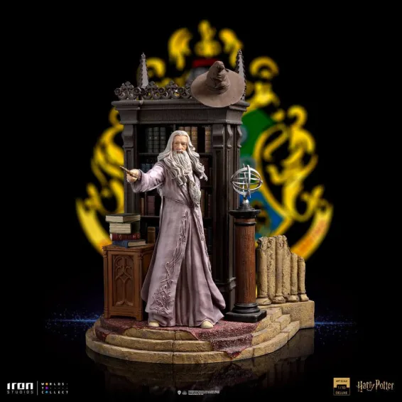 Harry Potter - Deluxe Art Scale 1/10 - Figura Albus Dumbledore Iron Studios 14