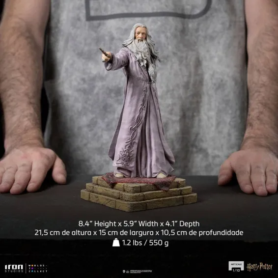Harry Potter - Art Scale 1/10 - Albus Dumbledore Figure Iron Studios 12