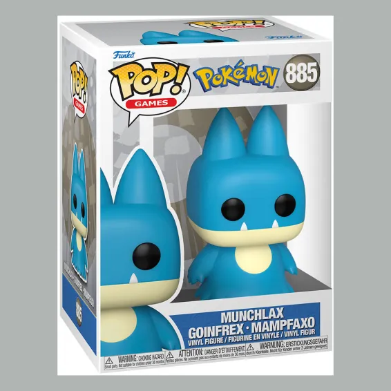 Pokémon - Figura Munchlax 885 POP! Funko - 2