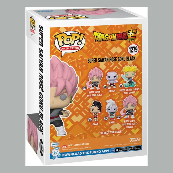 Dragon Ball Super - Figura Super Saiyan Rose Goku Black POP! Funko 3
