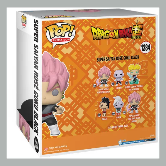 Dragon Ball Super - Figurine Super Sized Super Saiyan Rose Goku Black POP! Funko - 3