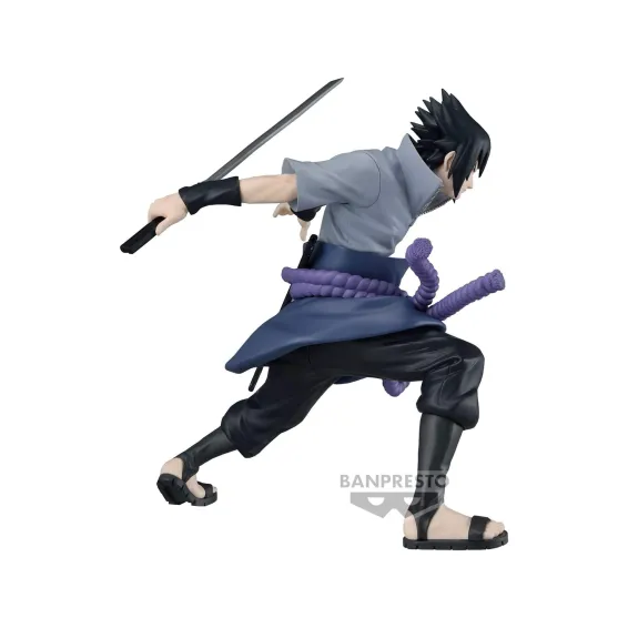 Naruto Shippuden - Vibration Stars - Figurine Uchiha Sasuke III Banpresto - 2