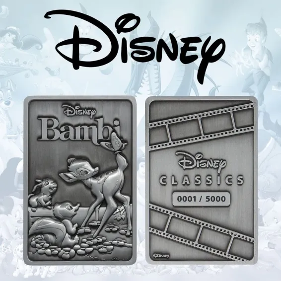 Disney Peter Pan - Lingote Bambi Limited Edition Fanattik 10