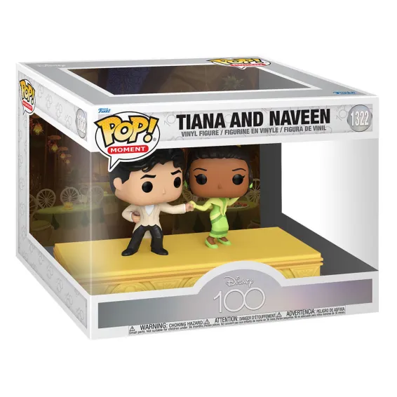 Disney's 100th Anniversary - Figura Tiana & Naveen POP! Moment Funko - 2