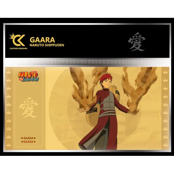 Naruto Shippuden - Boleto dorado Gaara Cartoon Kingdom