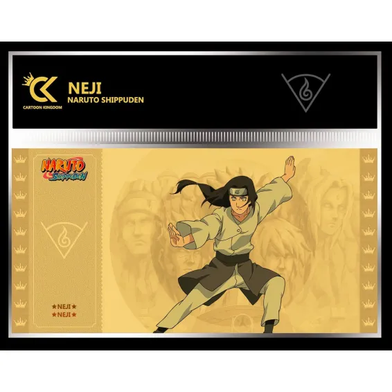Naruto Shippuden - Neji Golden Ticket Cartoon Kingdom