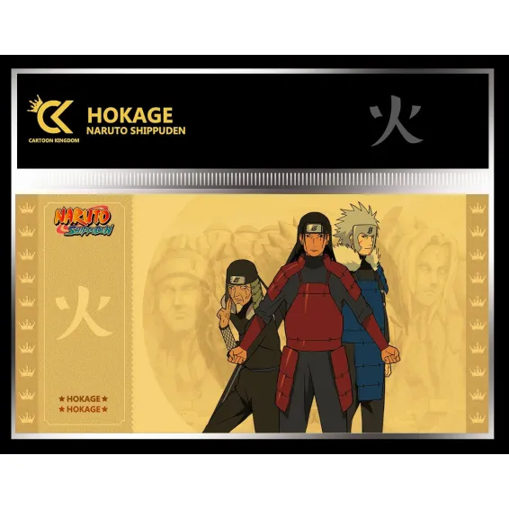 Naruto Shippuden - Boleto dorado Hokage Cartoon Kingdom