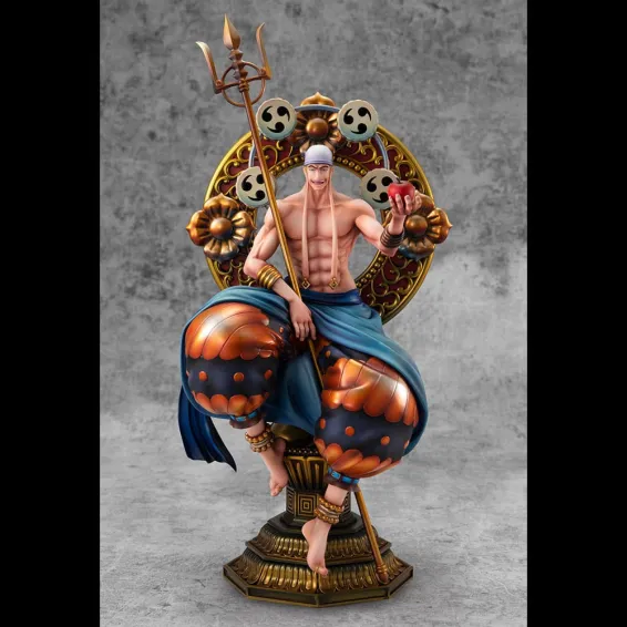 Portrait of Pirates NEO-MAXIMUM The only God of Skypiea Enel Figure, One  Piece Figure