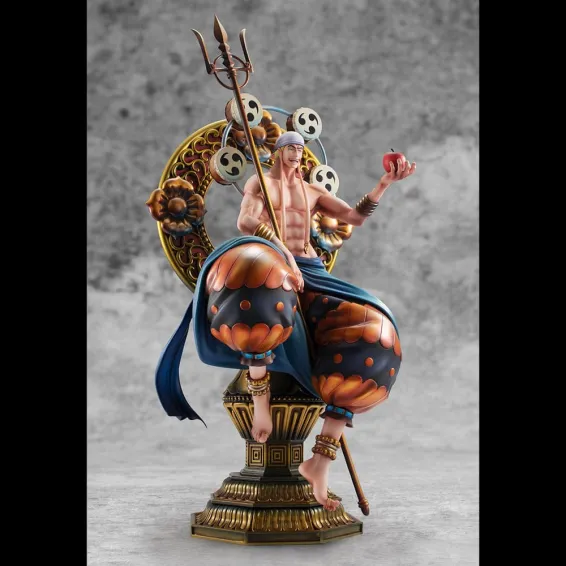 One Piece - Portrait of Pirates NEO-MAXIMUM - Figurine The only God of Skypiea Enel Megahouse 5