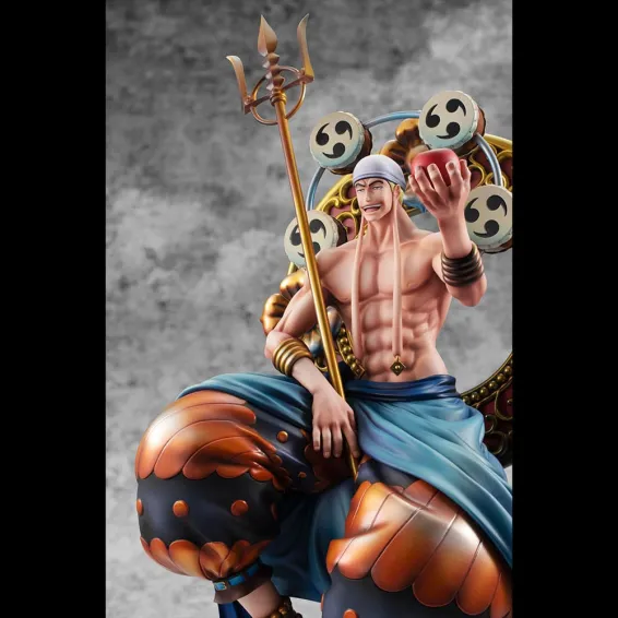 One Piece - Portrait of Pirates NEO-MAXIMUM - Figurine The only God of Skypiea Enel Megahouse 6