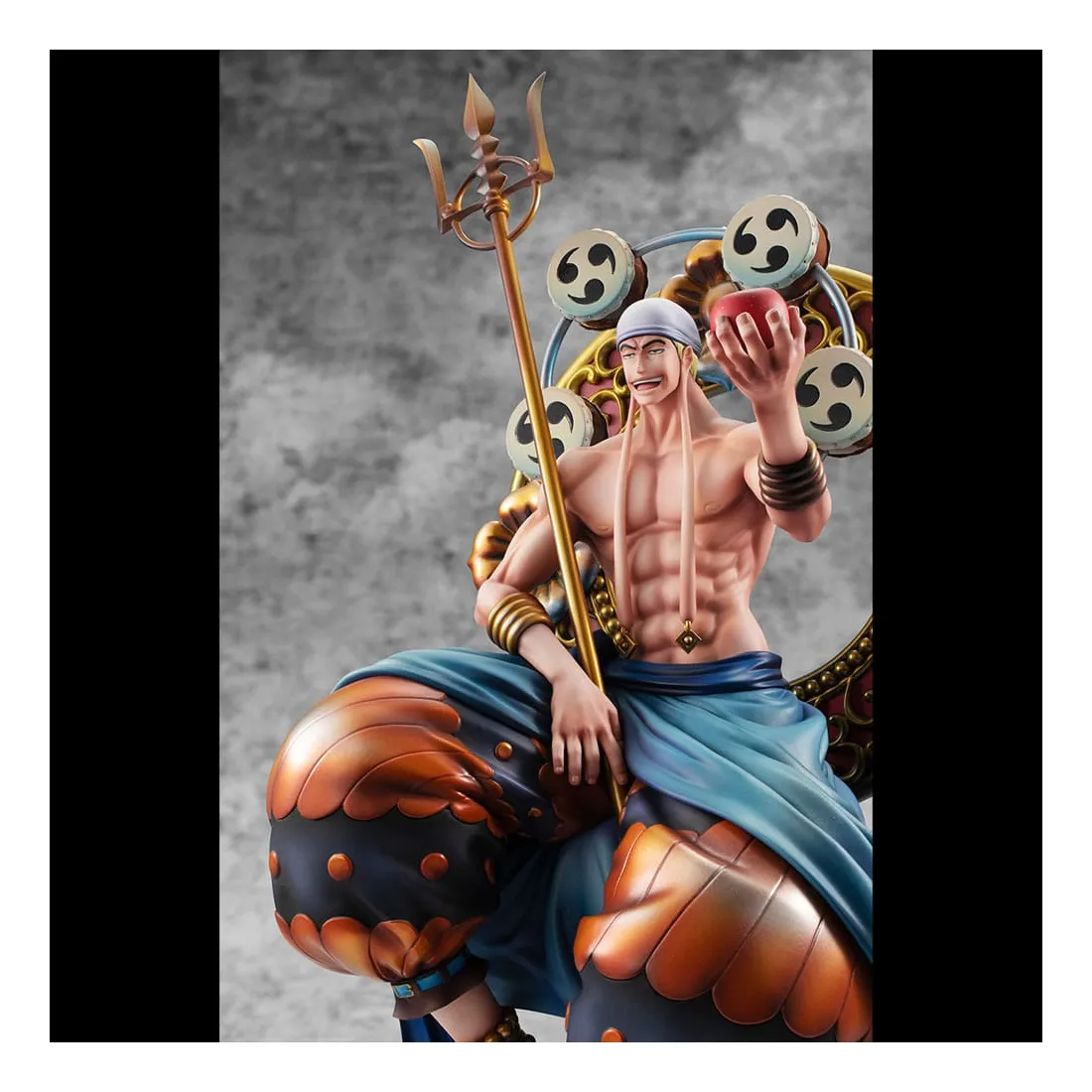 Megahouse - One Piece - NEO-Maximum - The Only God of Skypiea God Enel,  Portrait of Pirates Collecitble Figure : : Electronics