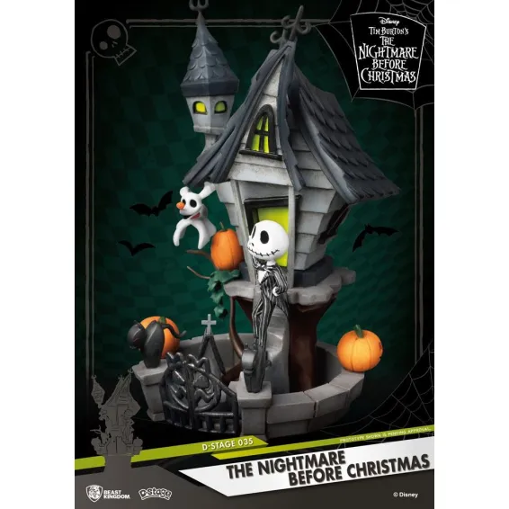 Figurine L'Étrange Noël de Mr. Jack - D-Stage Jack's Haunted House 6