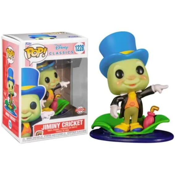 Disney Classics Pinocchio - Figura Jiminy Cricket Special Edition POP! Funko