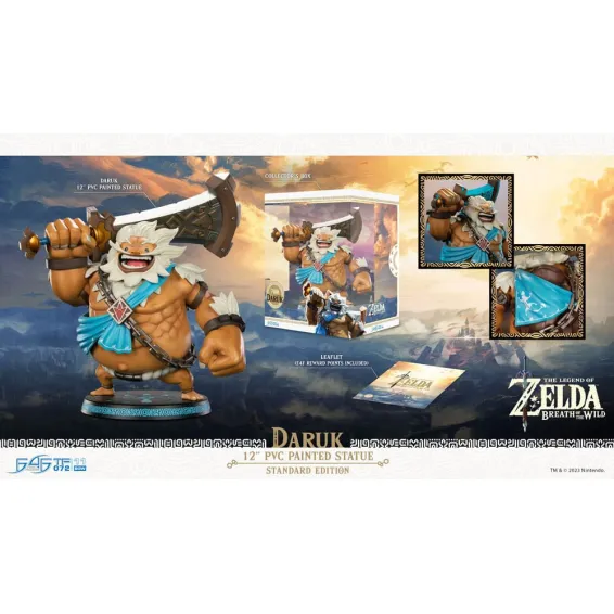 The Legend of Zelda Breath of the Wild - Daruk Standard Edition Figure First 4 Figures - 19