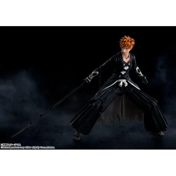 Bleach: Thousand-Year Blood War - S.H. Figuarts - Figura Ichigo Kurosaki (Bankai Tensa Zangetsu) Tamashii Nations - 3