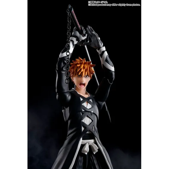 Bleach: Thousand-Year Blood War - S.H. Figuarts - Figura Ichigo Kurosaki (Bankai Tensa Zangetsu) Tamashii Nations - 5