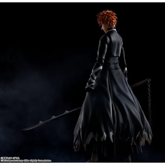 Bleach: Thousand-Year Blood War - S.H. Figuarts - Figura Ichigo Kurosaki (Bankai Tensa Zangetsu) Tamashii Nations 6