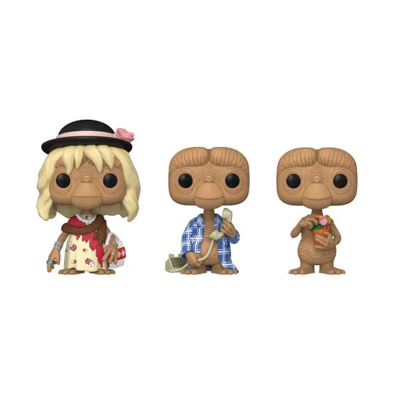 E.T. the Extra-Terrestrial - E.T. in Disguise / E.T. in Robe / E.T. with Flowers Special Edition POP! Funko