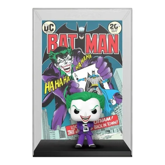 DC Comics - Comic Cover - Figura The Joker POP! Funko