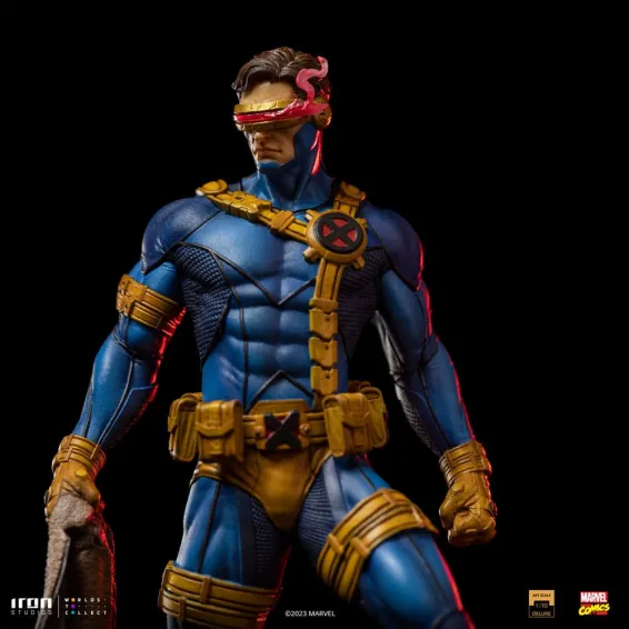 Marvel Comics - Art Scale Deluxe 1/10 - Figura Cyclops Unleashed Iron Studios 11