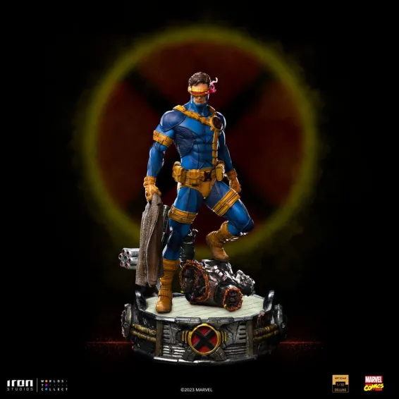 Marvel Comics - Art Scale Deluxe 1/10 - Figura Cyclops Unleashed Iron Studios 15